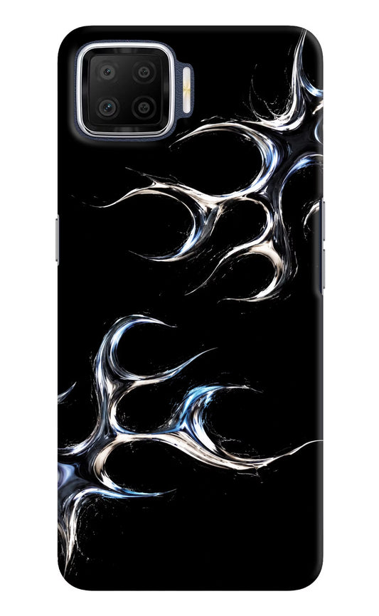 Chrome Tribal Oppo F17 Hard Case Back Cover by Casekaro