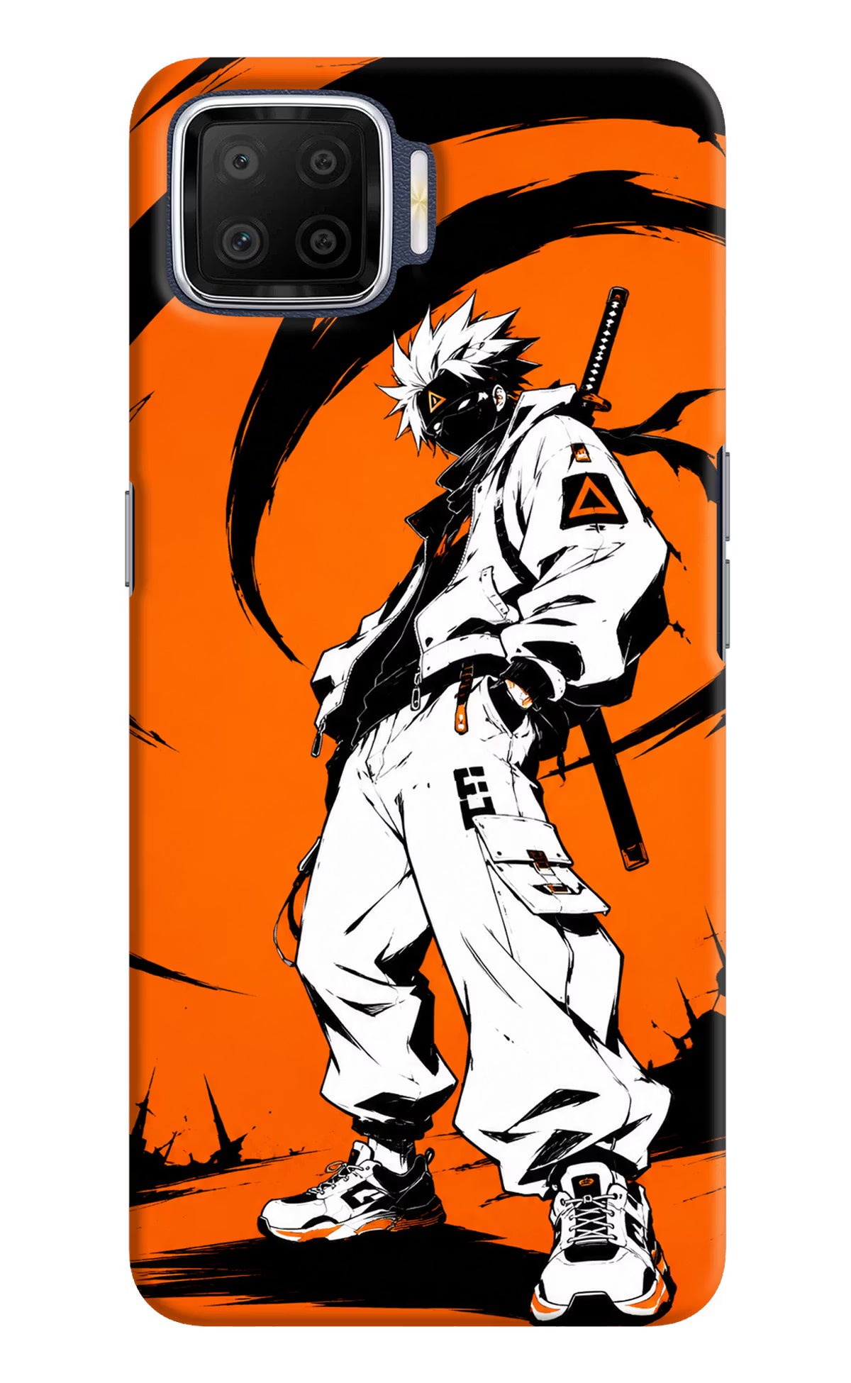Street Samurai  Oppo F17 Hard Case Back Cover by Casekaro