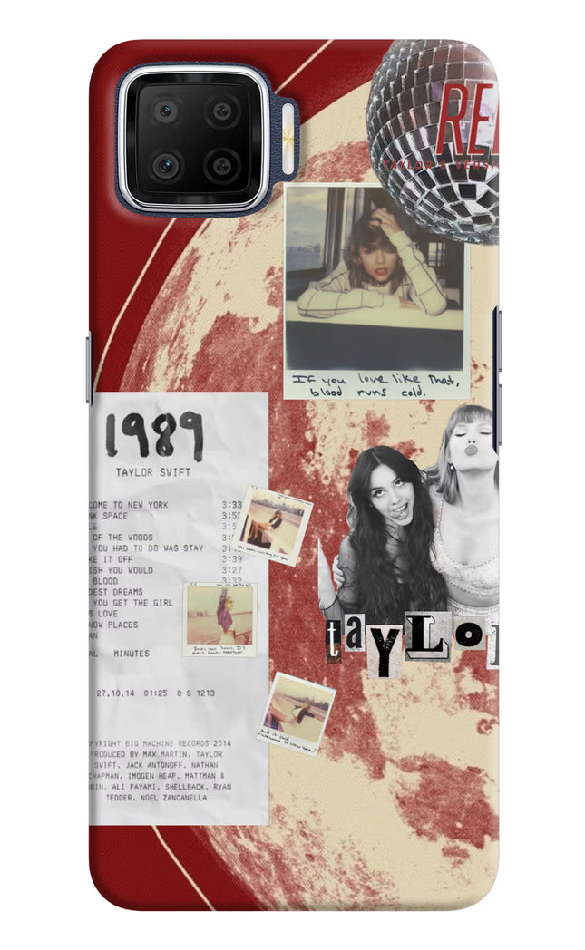 Taylor Swift Oppo F17 Hard Case Back Cover by Casekaro