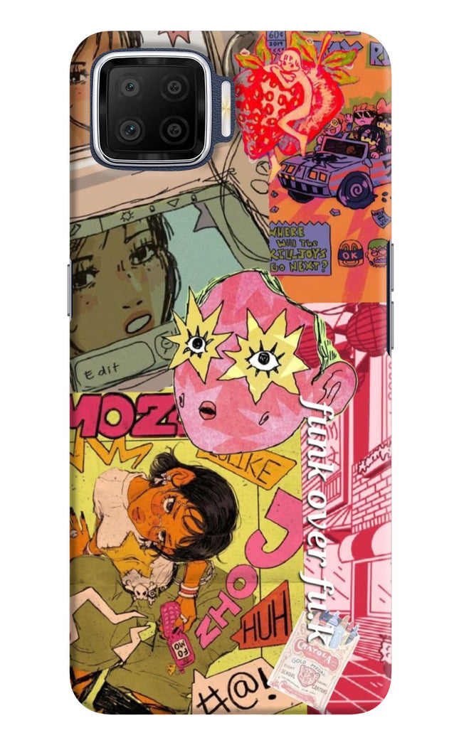 Funkover Oppo F17 Hard Case Back Cover by Casekaro