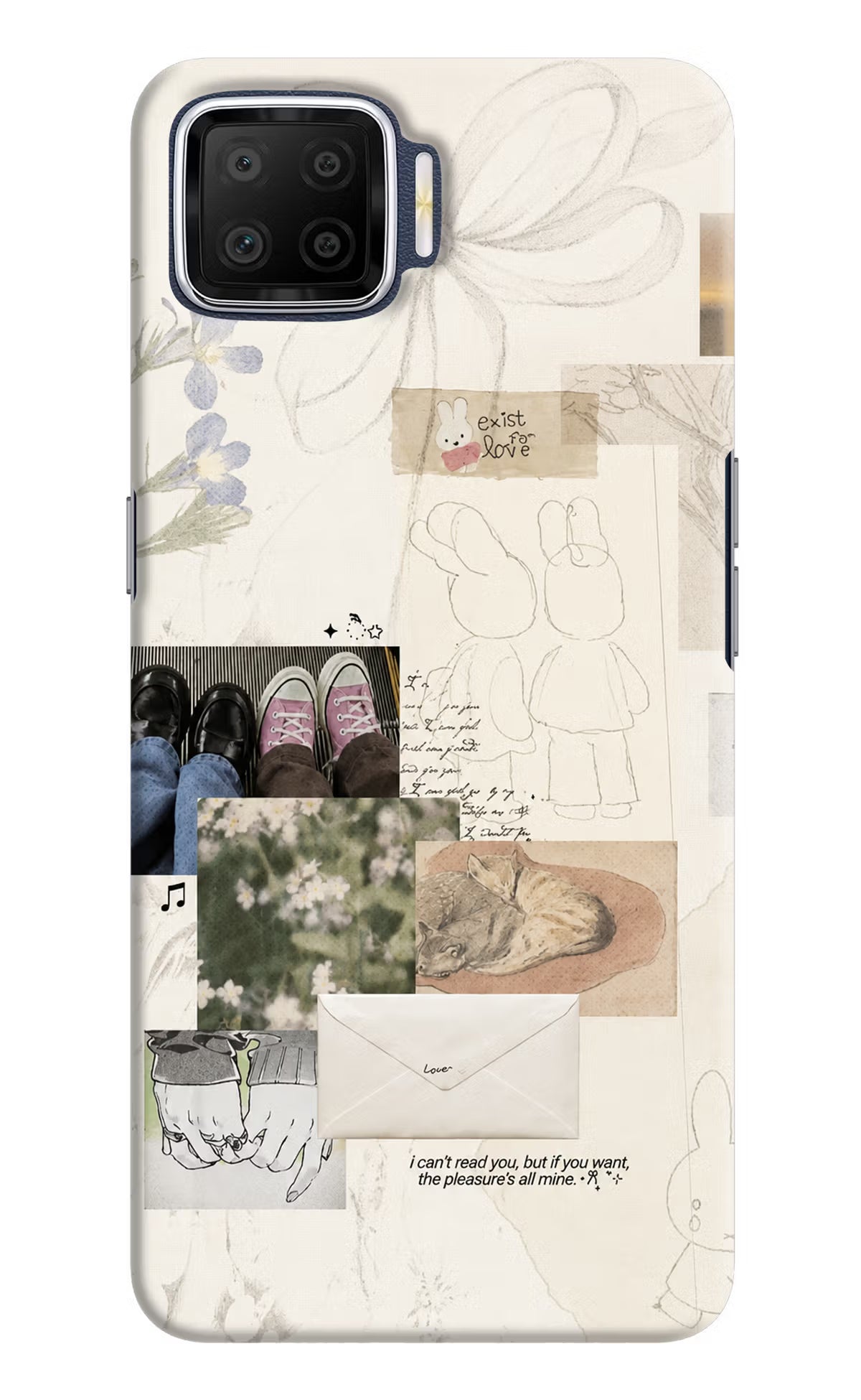Soft Aesthetic Oppo F17 Back Cover