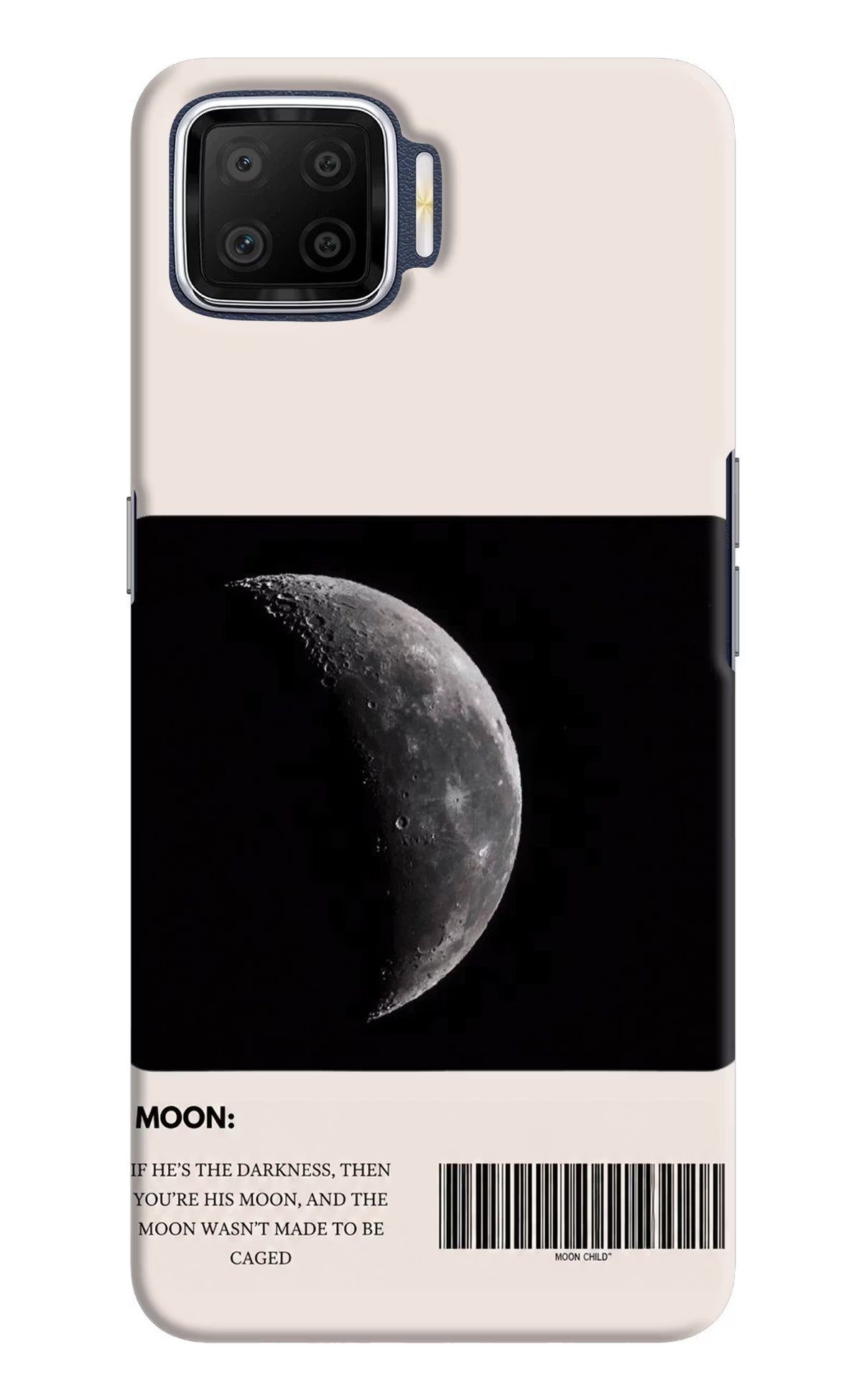 Moon Phase Oppo F17 Back Cover