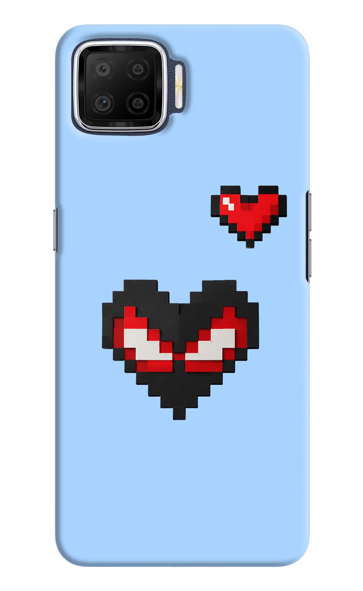 Peter Heart Oppo F17 Back Cover