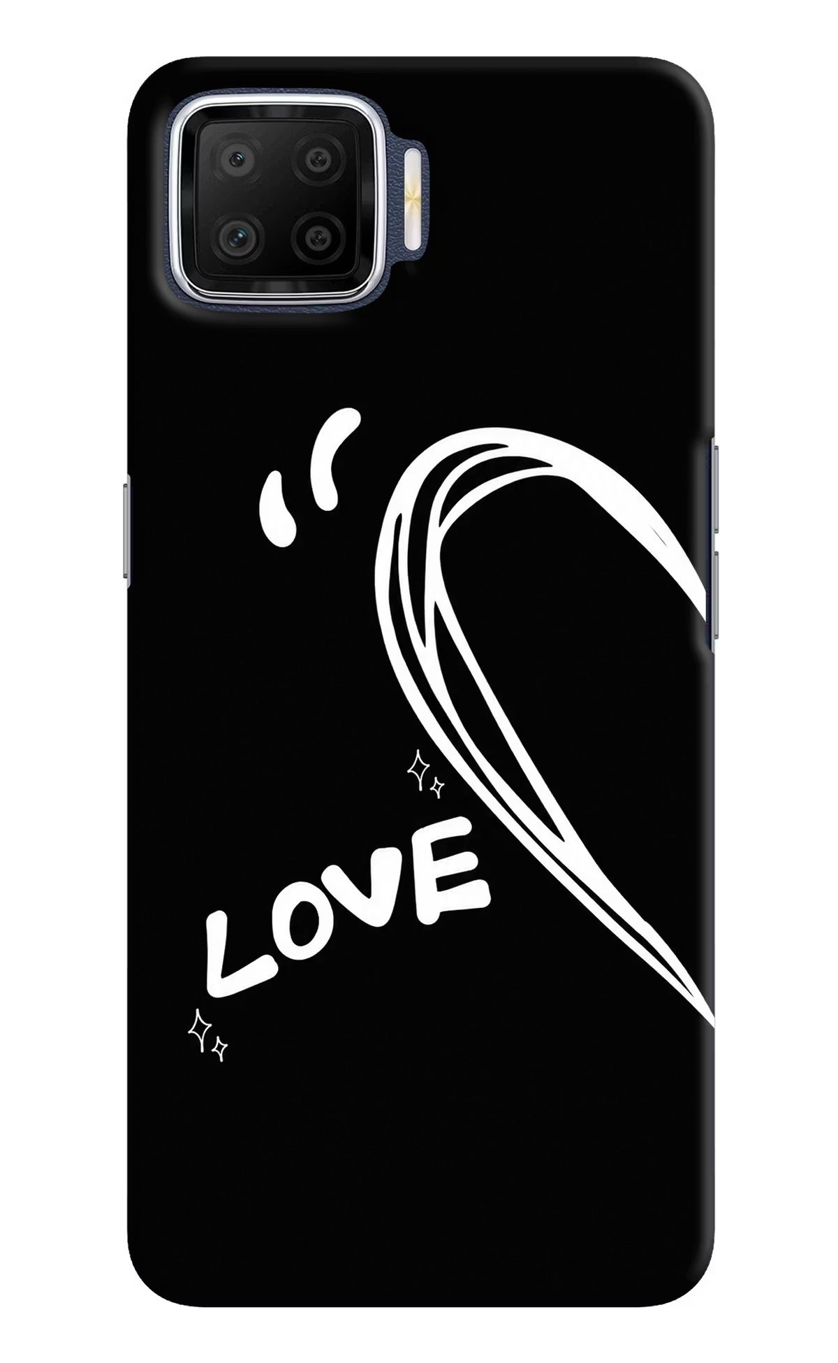 Love Line Oppo F17 Back Cover