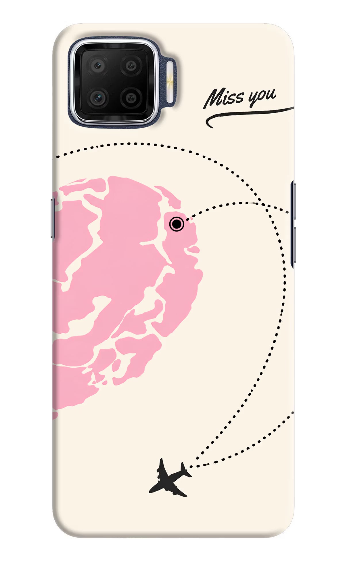 Miss Orbit Oppo F17 Back Cover