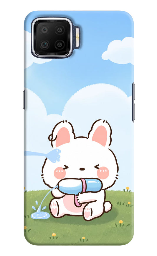 Bunny Treat Oppo F17 Hard Case Back Cover by Casekaro