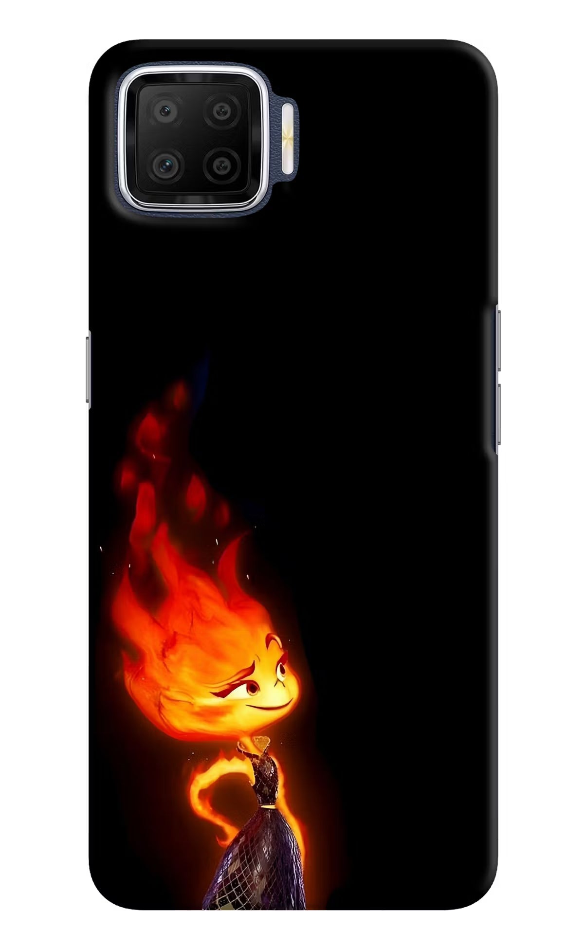 Ember Flame Oppo F17 Back Cover
