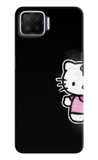 Kitty Charm Oppo F17 Hard Case Back Cover by Casekaro