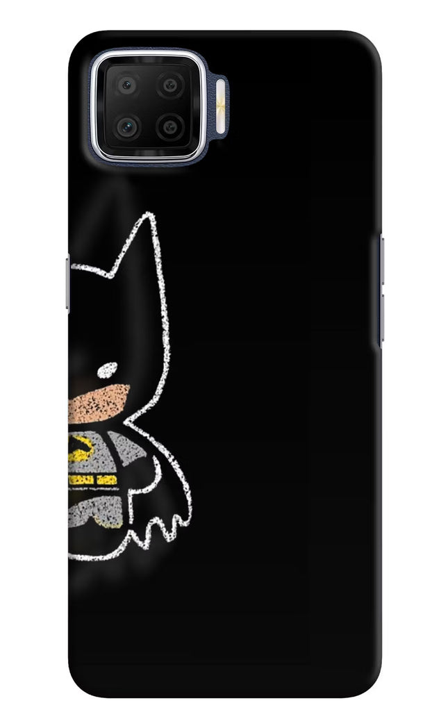 Bat Kitty Oppo F17 Hard Case Back Cover by Casekaro