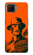 Bhagat Singh Legacy Oppo F17 Hard Case Back Cover by Casekaro