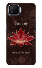 Bloom Oppo F17 Hard Case Back Cover by Casekaro