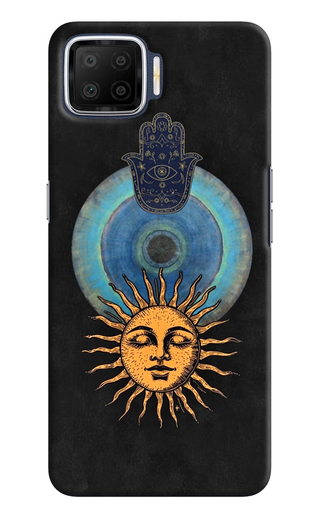 Divine Sun Oppo F17 Hard Case Back Cover by Casekaro