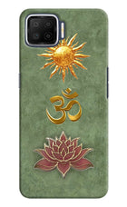 Om & Lotus Oppo F17 Back Cover