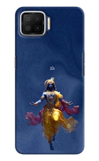 Cosmic Krishna Oppo F17 Hard Case Back Cover by Casekaro