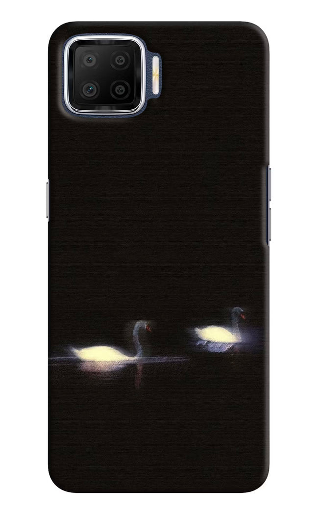 Silent Swans Oppo F17 Hard Case Back Cover by Casekaro