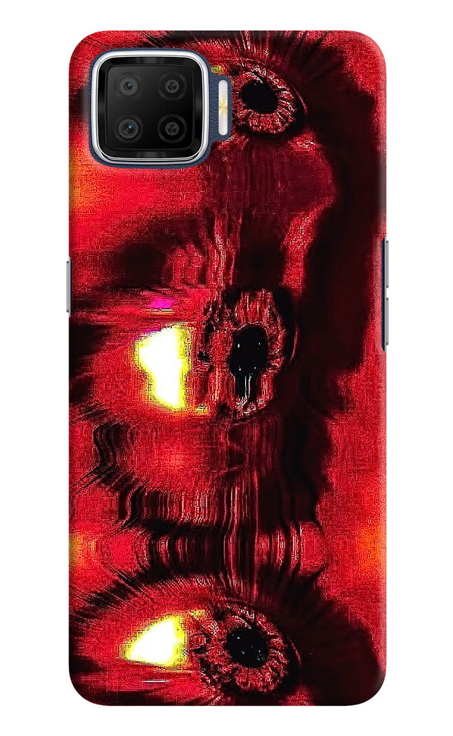 Fire Eye Oppo F17 Hard Case Back Cover by Casekaro