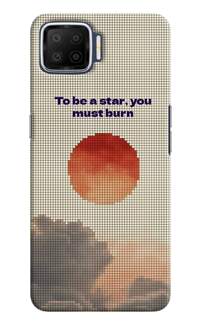 Pixel Sun Oppo F17 Hard Case Back Cover by Casekaro