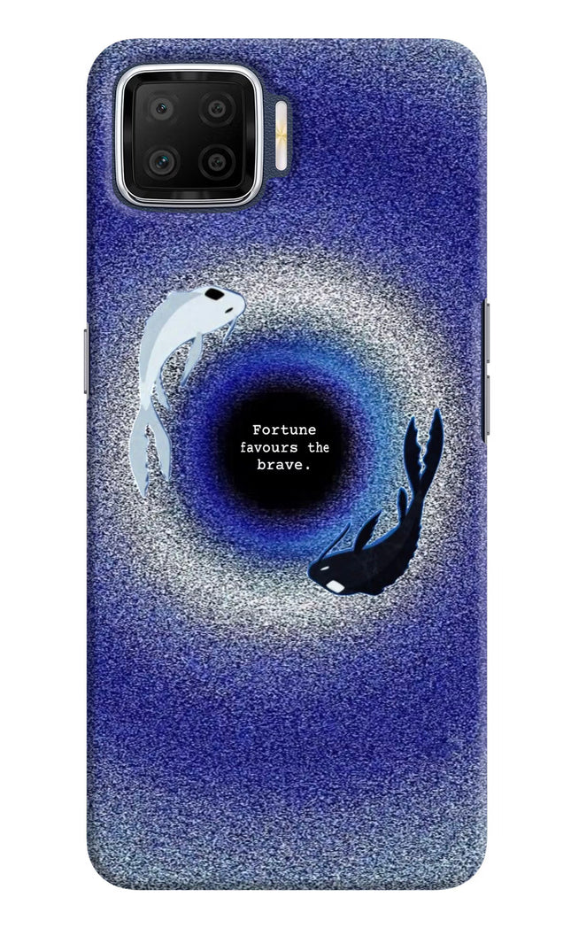 Dark Koi Oppo F17 Hard Case Back Cover by Casekaro