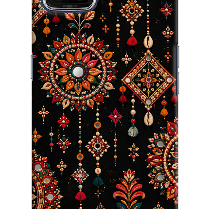 Boho Noir Oppo F17 Back Cover