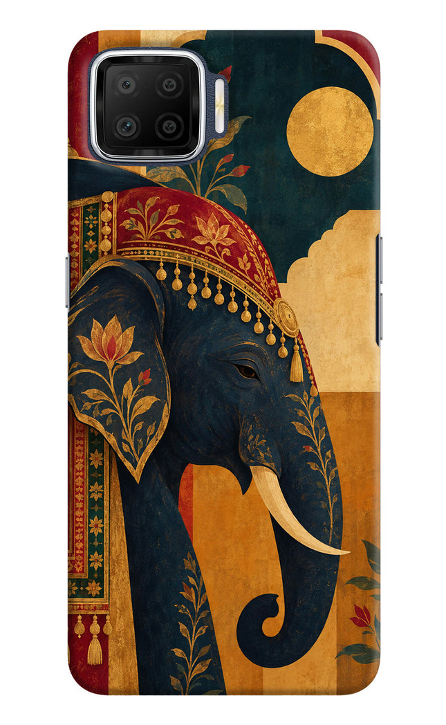 Royal Elephant Oppo F17 Back Cover