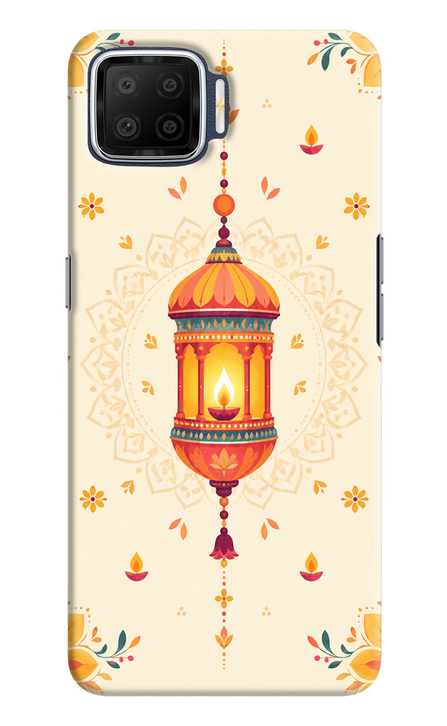 Golden Lantern Oppo F17 Back Cover