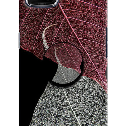 Leaf Pattern Oppo F17 Pop Case by Casekaro