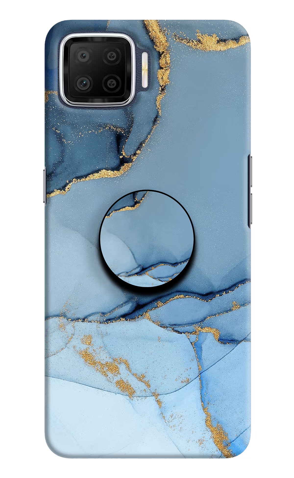 Blue Marble Oppo F17 Pop Case by Casekaro
