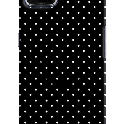 White Dots Oppo F17 Pop Case by Casekaro