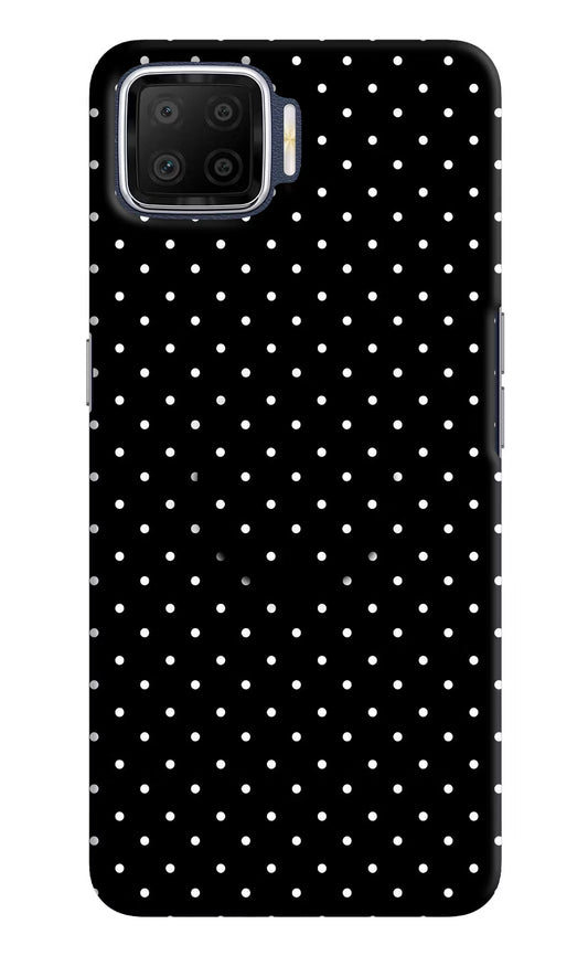 White Dots Oppo F17 Pop Case by Casekaro