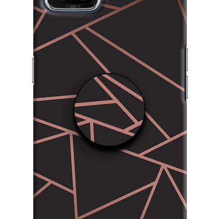 Geometric Pattern Oppo F17 Pop Case by Casekaro