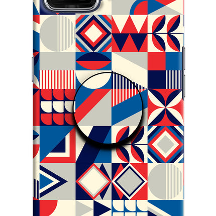 Colorful Pattern Oppo F17 Pop Case by Casekaro