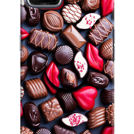 Chocolates Oppo F17 Pop Case by Casekaro