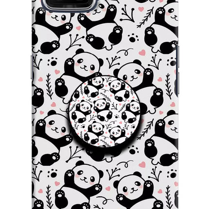 Cute Panda Oppo F17 Pop Case by Casekaro