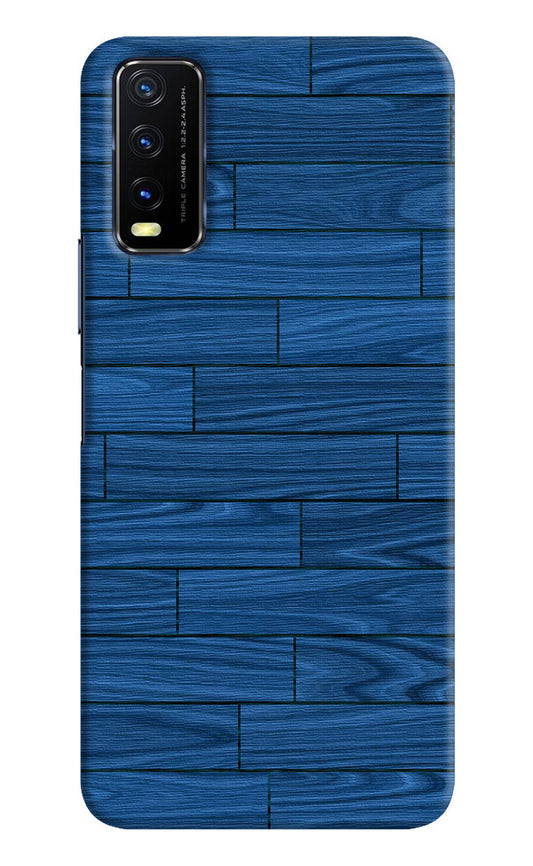 Wooden Texture Vivo Y20/Y20i Hard Case Back Cover by Casekaro