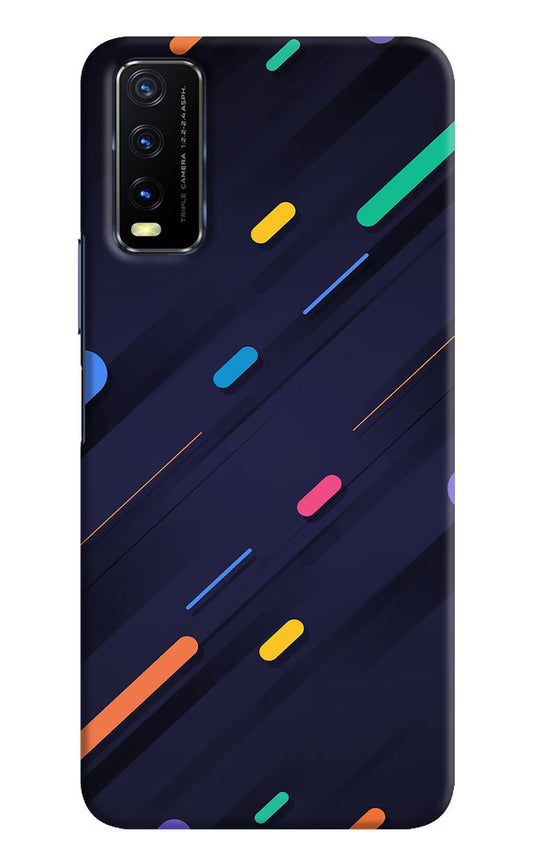Abstract Design Vivo Y20/Y20i Hard Case Back Cover by Casekaro