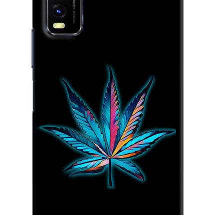 Weed Vivo Y20/Y20i Hard Case Back Cover by Casekaro