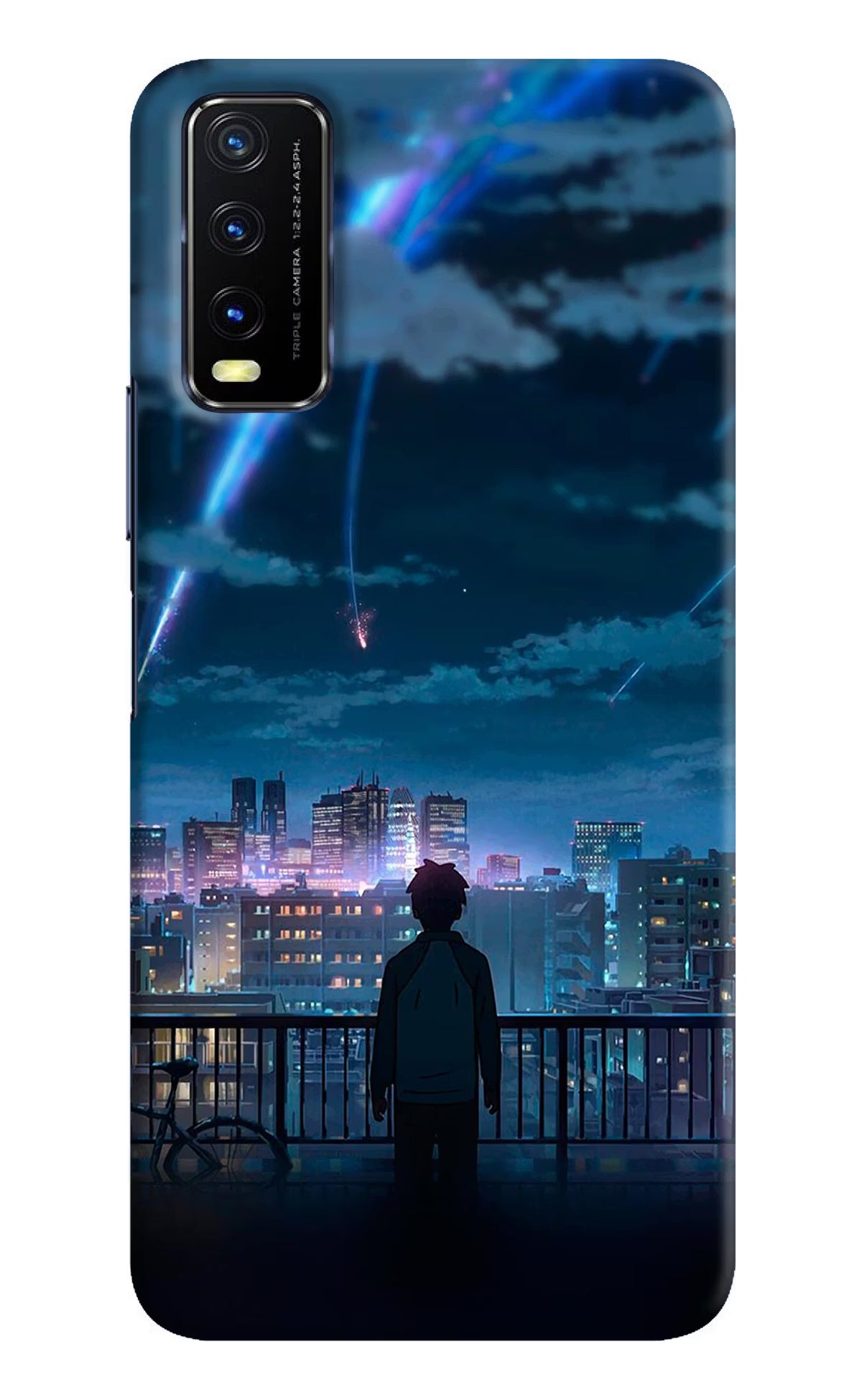 Anime Vivo Y20/Y20i Hard Case Back Cover by Casekaro
