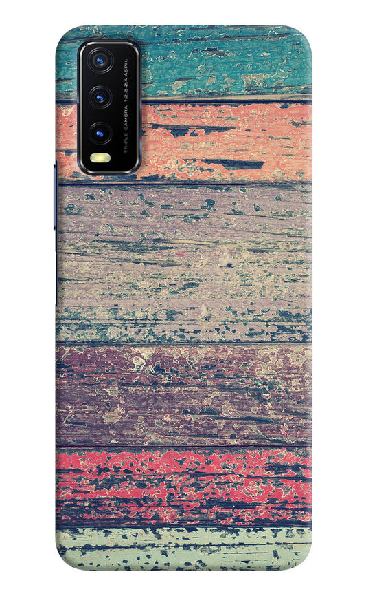 Colourful Wall Vivo Y20/Y20i Hard Case Back Cover by Casekaro