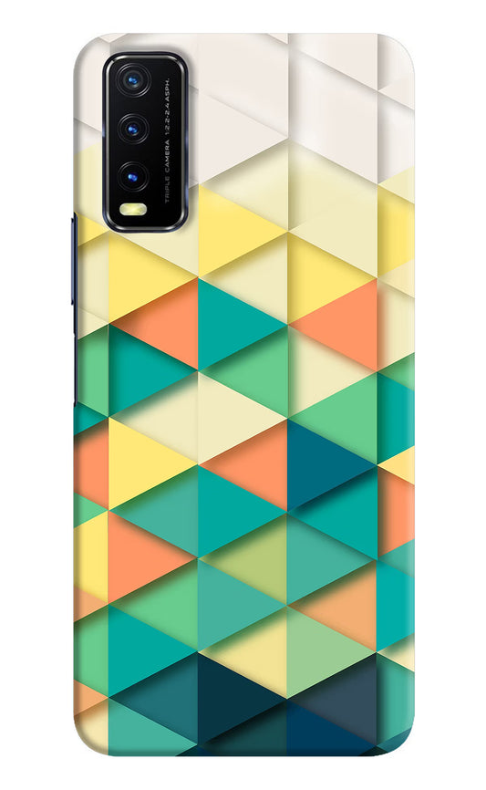 Abstract Vivo Y20/Y20i Hard Case Back Cover by Casekaro