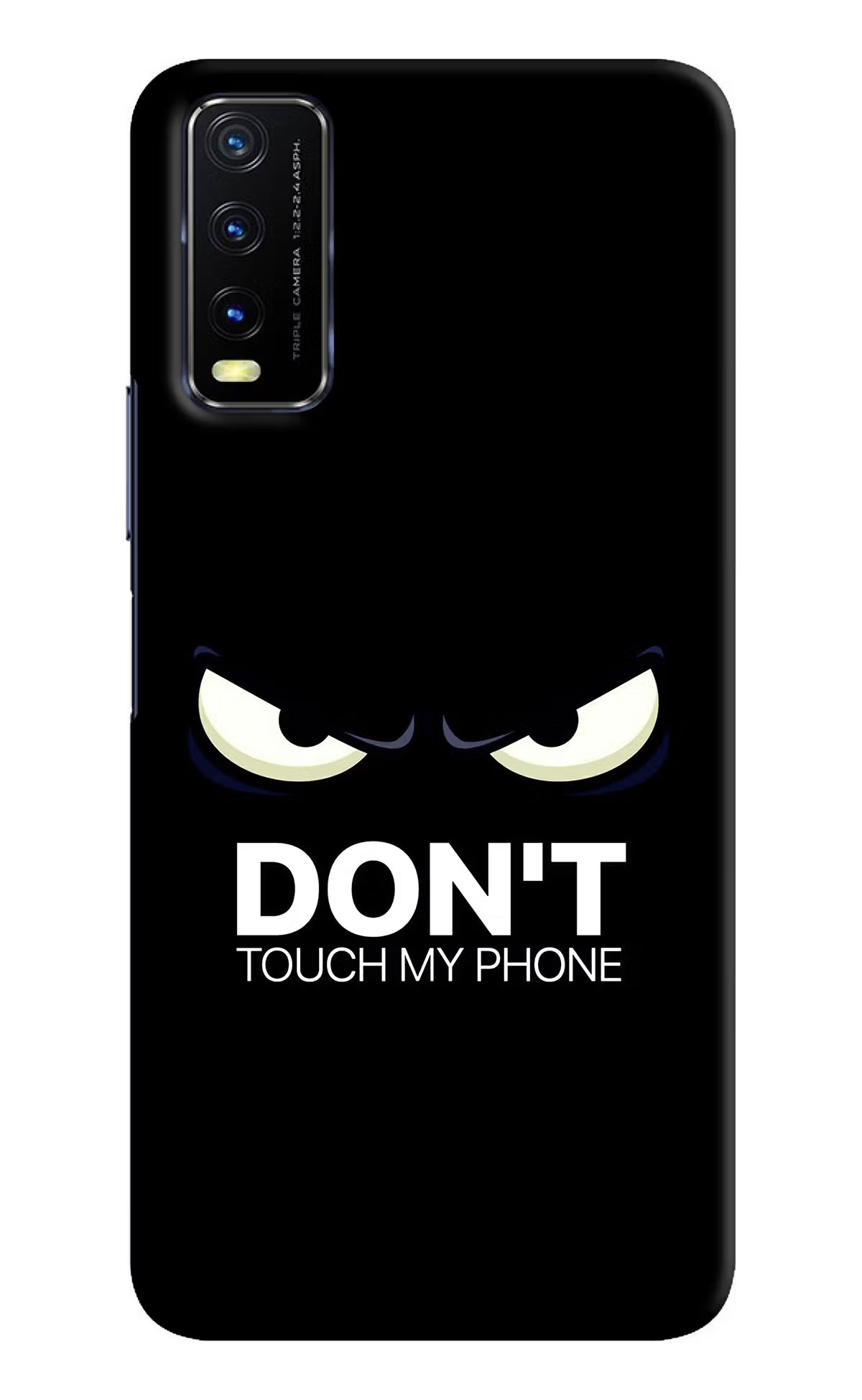 Don'T Touch My Phone Vivo Y20/Y20i Hard Case Back Cover by Casekaro