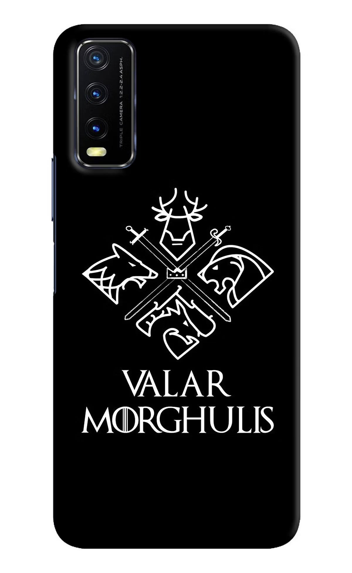 Valar Morghulis | Game Of Thrones Vivo Y20/Y20i Hard Case Back Cover by Casekaro