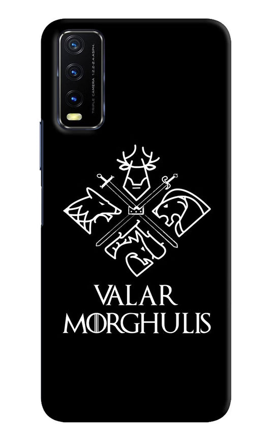 Valar Morghulis | Game Of Thrones Vivo Y20/Y20i Hard Case Back Cover by Casekaro