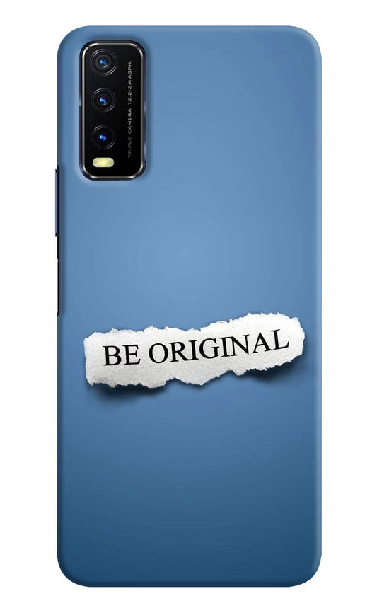 Be Original Vivo Y20/Y20i Hard Case Back Cover by Casekaro