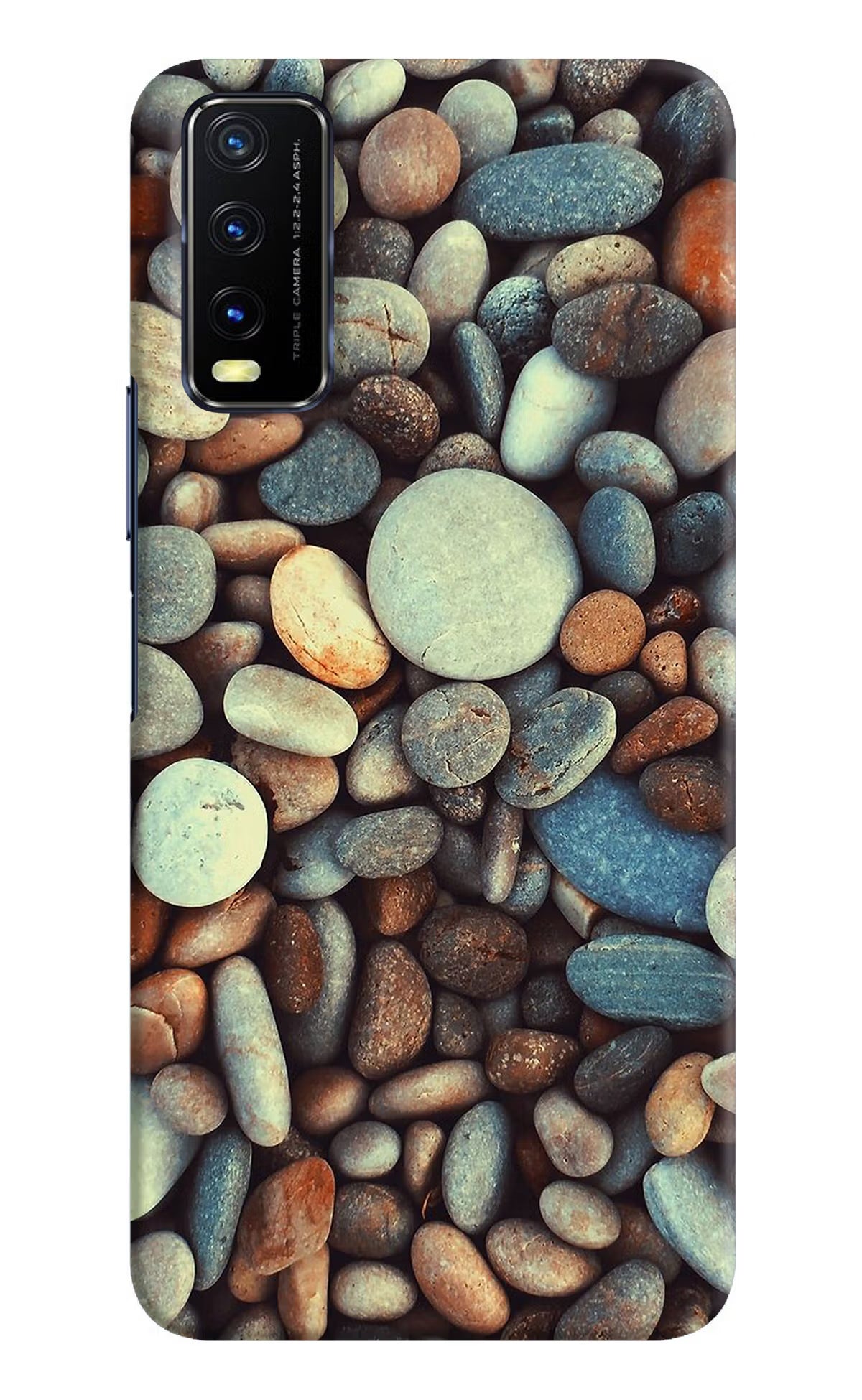 Pebble Vivo Y20/Y20i Hard Case Back Cover by Casekaro