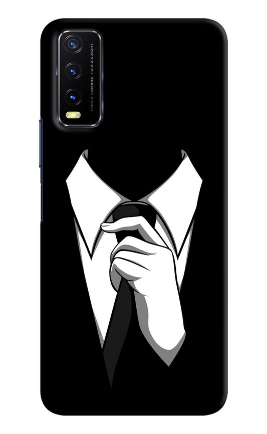 Black Tie Vivo Y20/Y20i Hard Case Back Cover by Casekaro