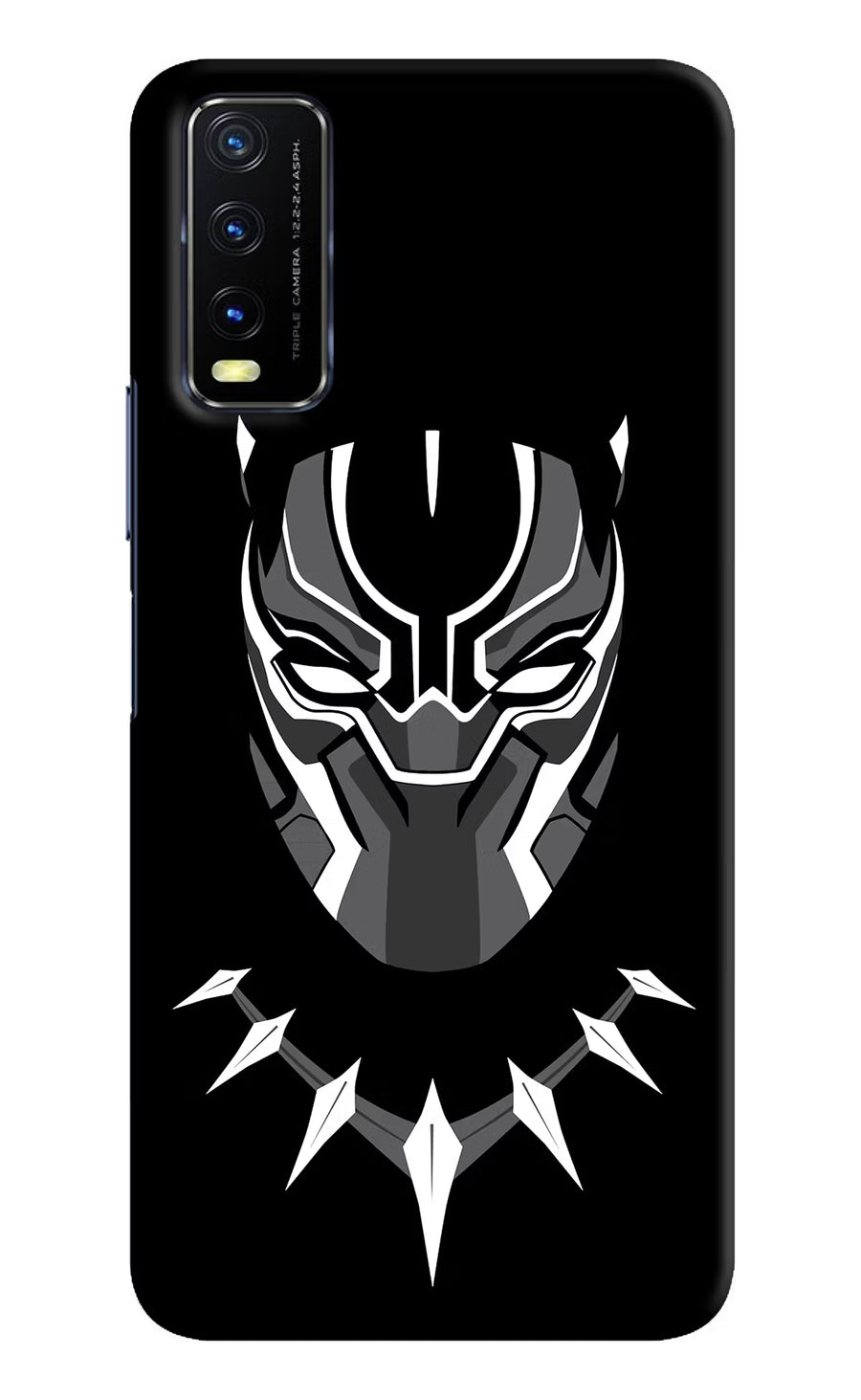 Black Panther Vivo Y20/Y20i Back Cover, Hard case