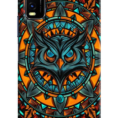 Angry Owl Art Vivo Y20/Y20i Hard Case Back Cover by Casekaro