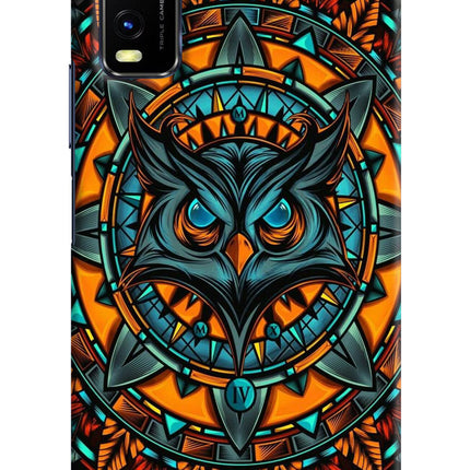 Angry Owl Art Vivo Y20/Y20i Hard Case Back Cover by Casekaro