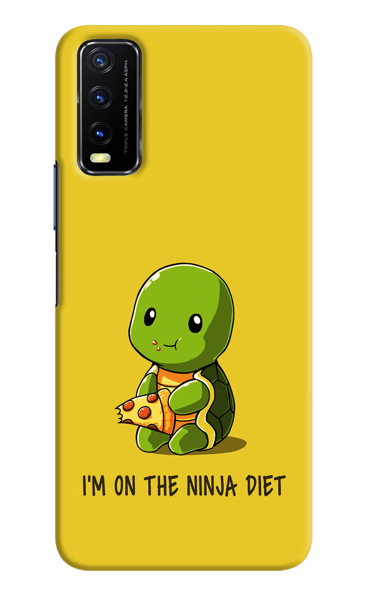 I'm on Ninja Diet Vivo Y20/Y20i Hard Case Back Cover by Casekaro