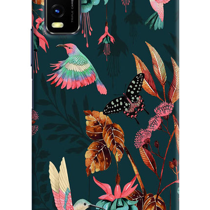 Birds Vivo Y20/Y20i Hard Case Back Cover by Casekaro